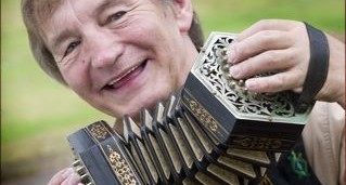 Mike Jackson with concertina