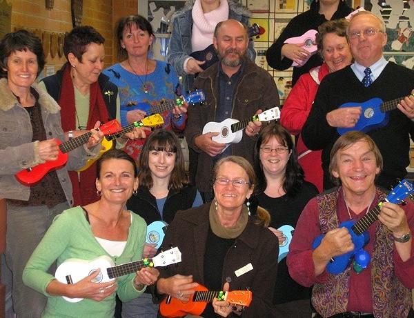 Teachers' ukulele workshop