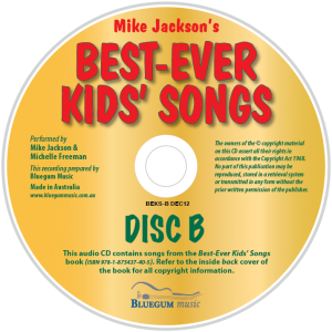 Best-Ever Kids’ Songs Disc-B